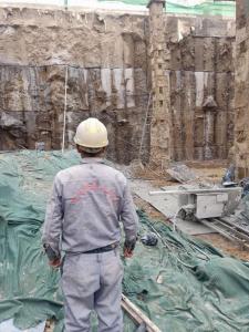 洛陽(yáng)地鐵口切割
